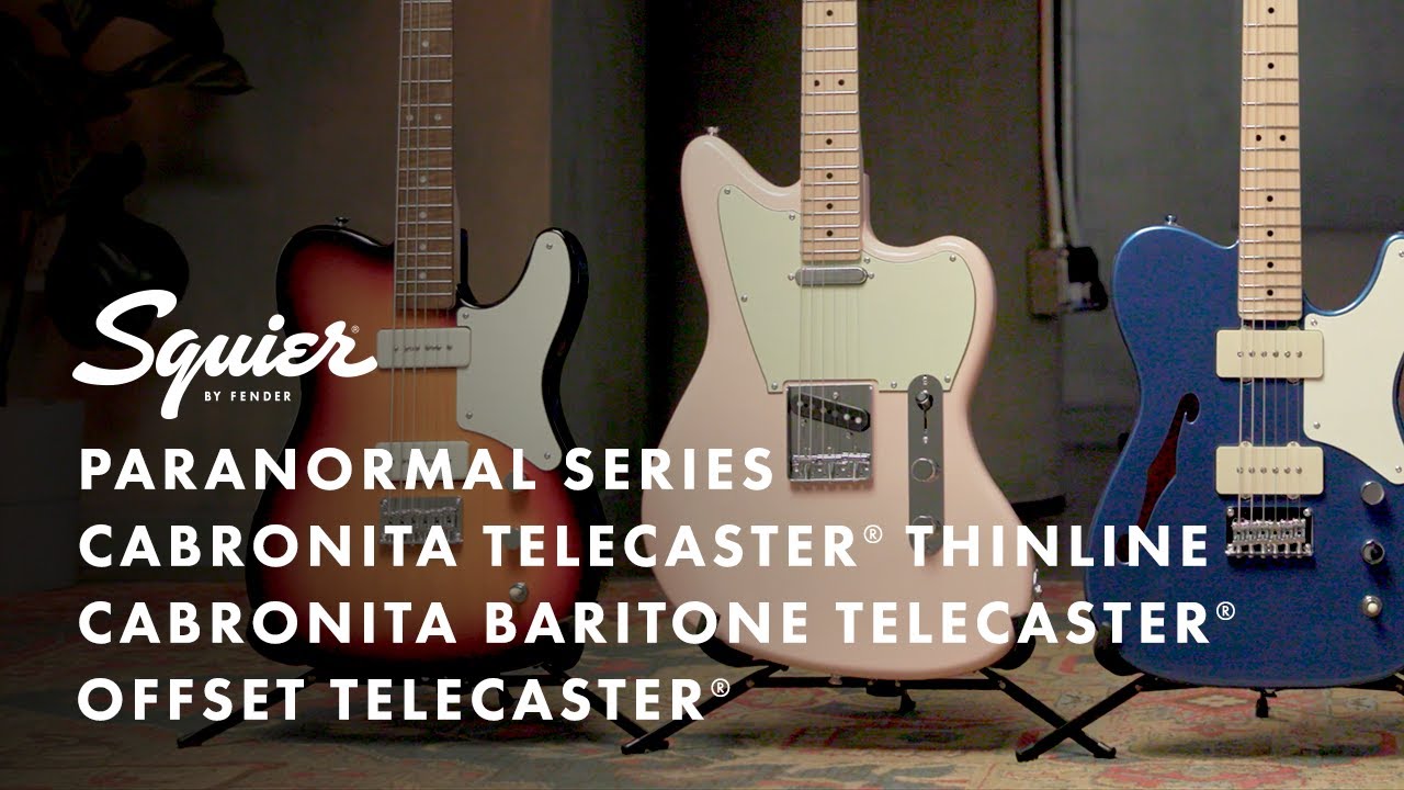 Изучаем модели Telecaster серии Paranormal | Fender