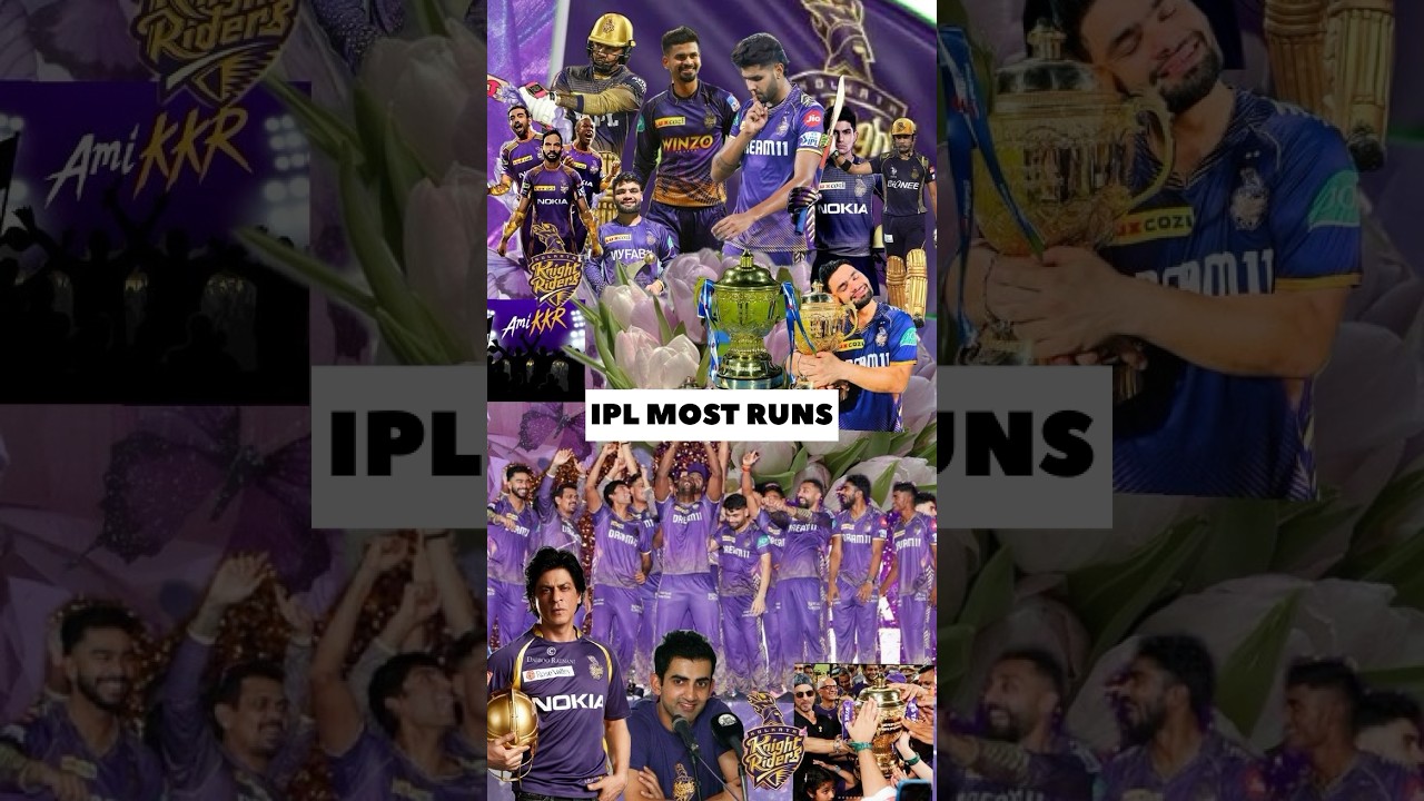 IPL MOST RUNS 
