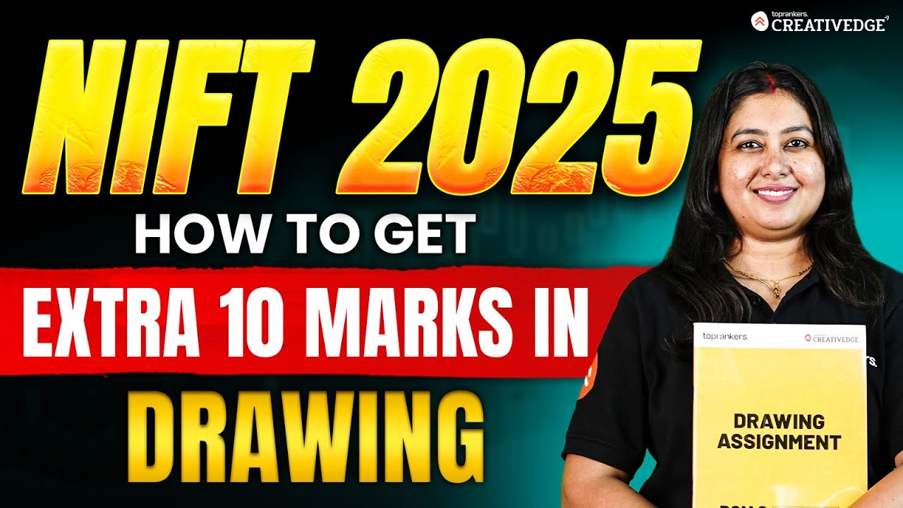 How to Gain 10 Extra Marks in NIFT 2025 Drawing Exam 🤔| Top Tips You Can't Miss ⚠️