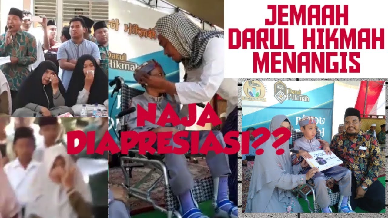 APRESIASI ALUMNI DARUL HIKMAH UNTUK NAJA |JEMAAH MENANGIS