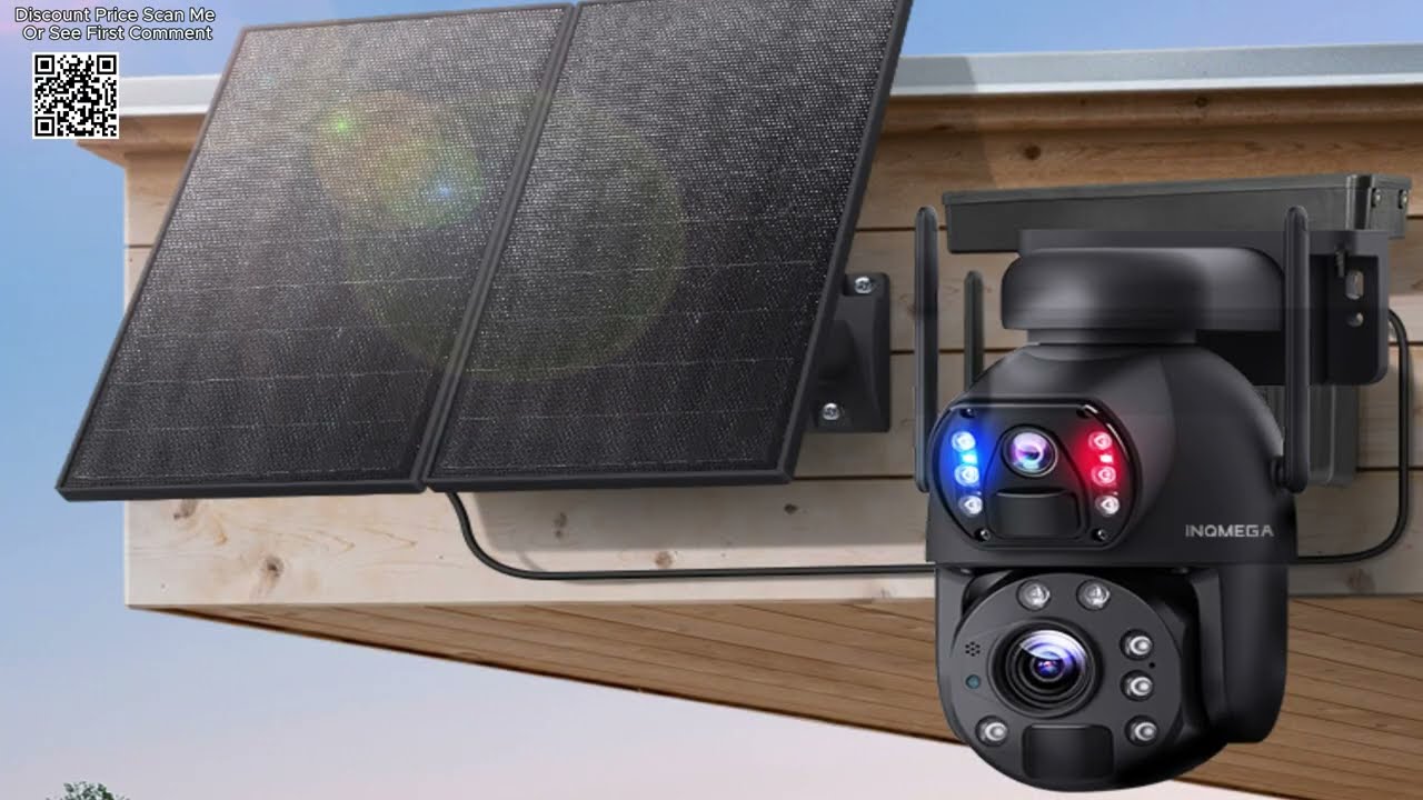 INQMEGA 36X ZOOM 4G SIM Security Solar Cameras Reveiw Aliexpress