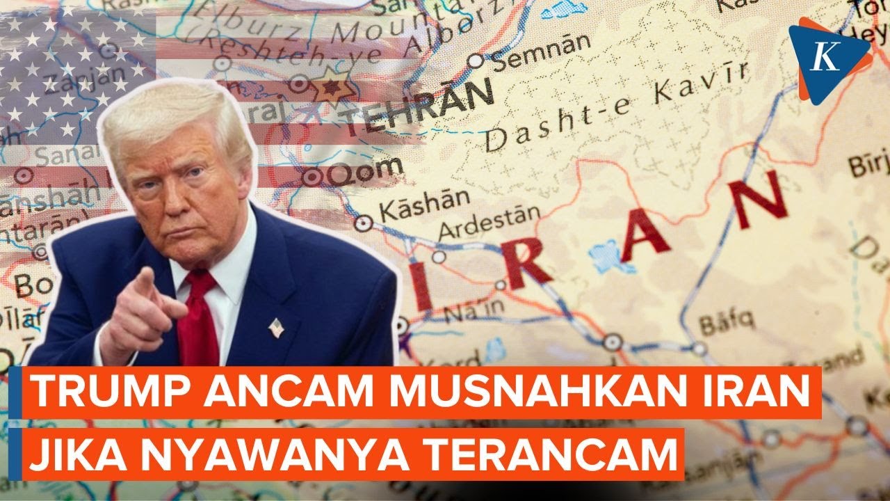 Trump Ancam Hapus Iran dari Muka Bumi, jika Nyawanya Terancam