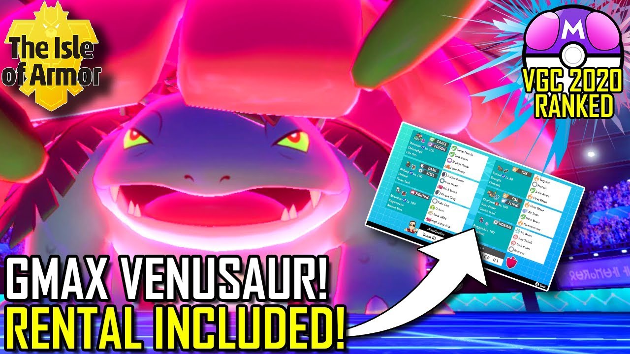 GMAX Venusaur is AWESOME | VGC 2020 | Pok&eacute;mon Sword & Shield - Pok&eacute;sports