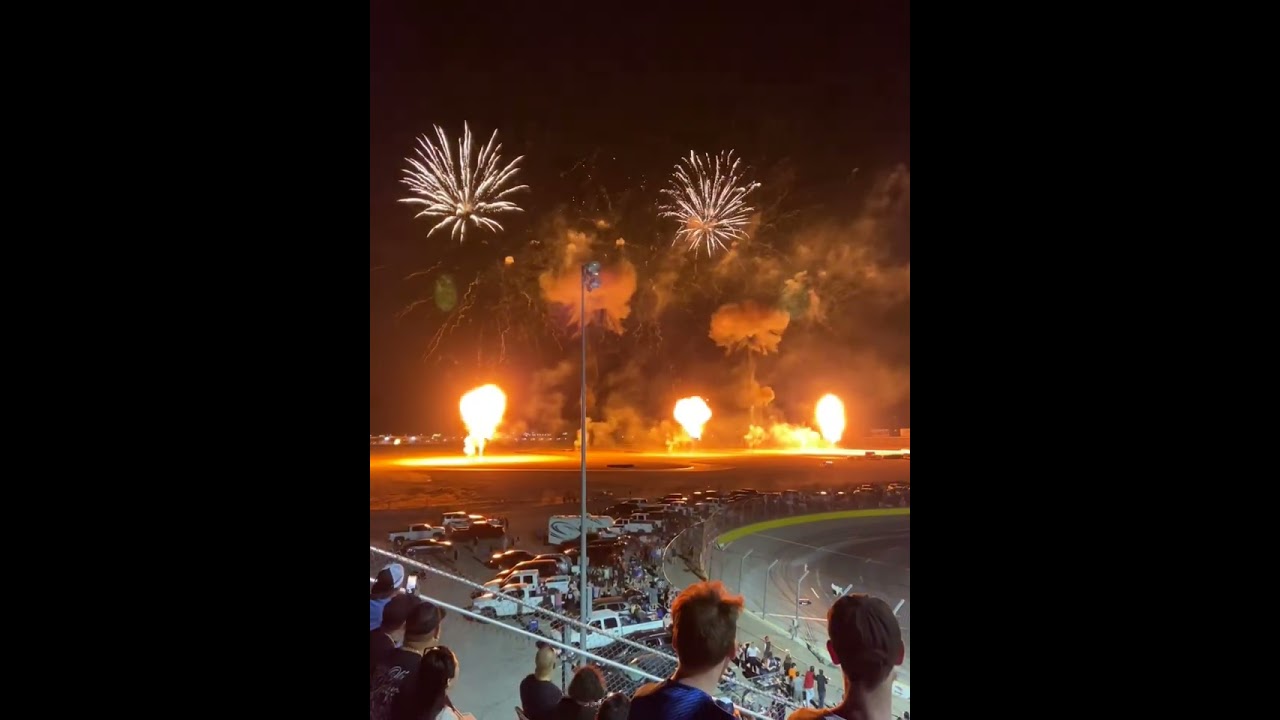 Night Of Fire at the Bull Ring Las Vegas Motor Speedway.
