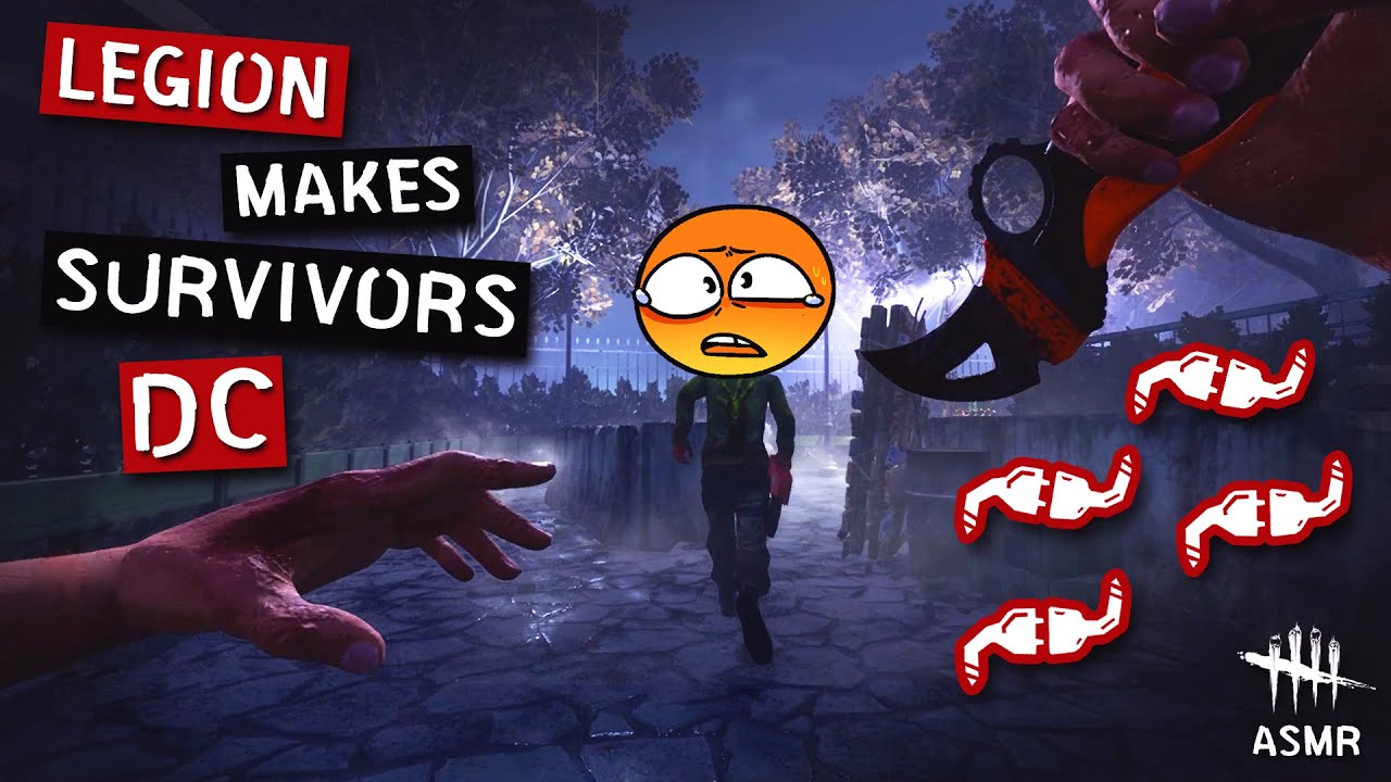 ЛЕГИОН ДЕЛАЕТ ИХ DC 🏃‍♂️📛 DBD ASMR Gaming || Шепчущий, убийственный геймплей