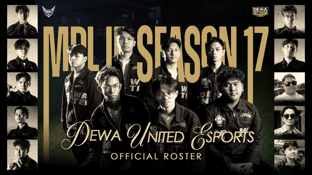 MPL ID S17 OFFICIAL ROSTER FOR DEWA UNITED ESPORTS!⭐️