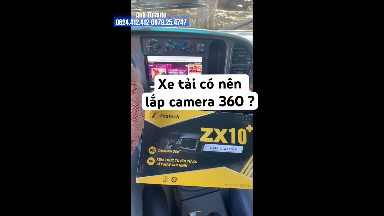 Xe tải lắp camera 360 có nên không ? 