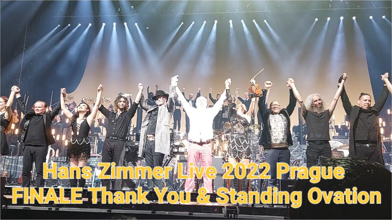 Hans Zimmer Live 2022 Prague FINALE Thank You & Standing Ovation