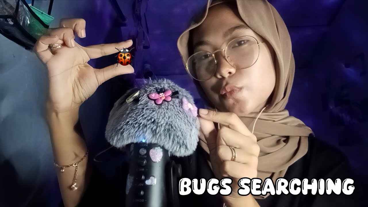 ASMR Bugs Searching 🐞🔎 [ MOUTH SOUNDS ]