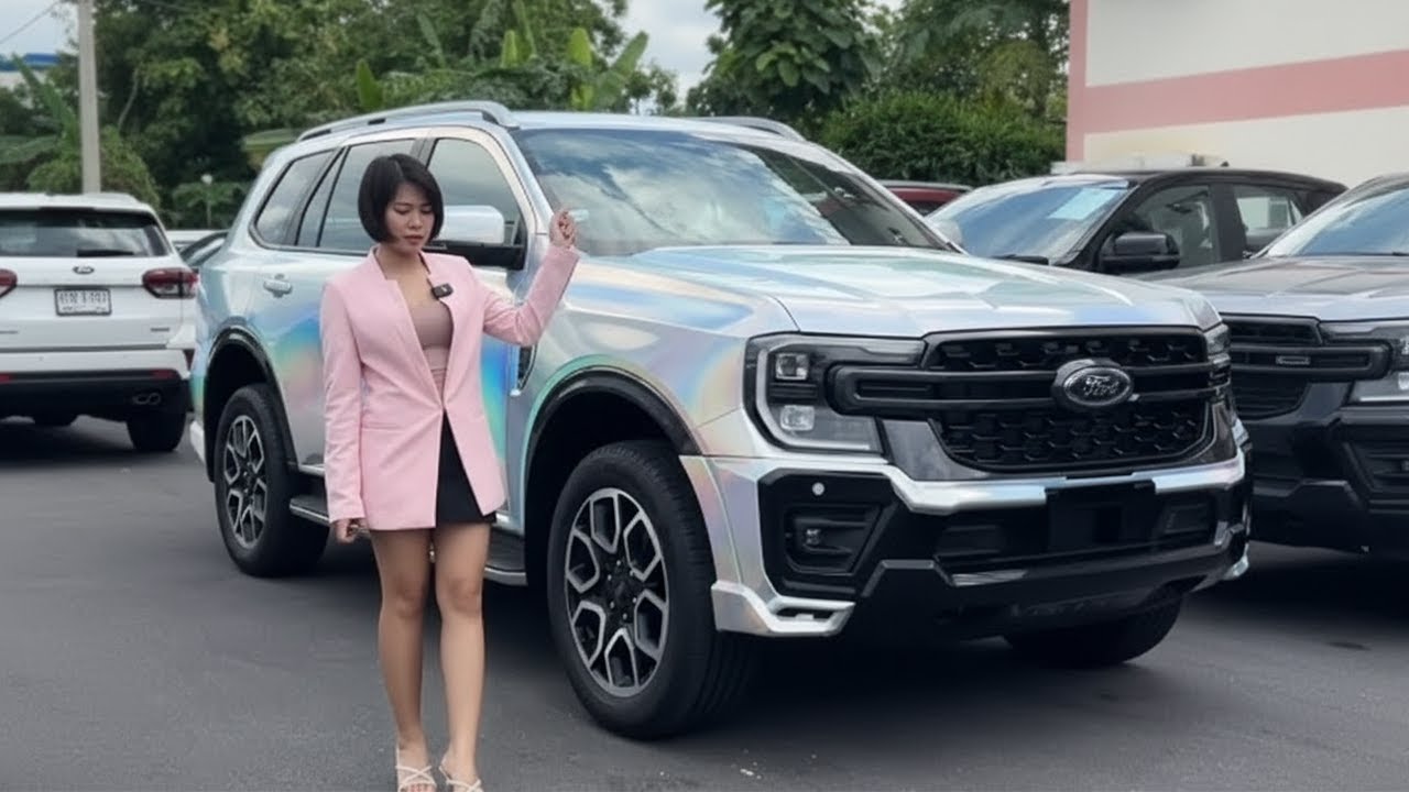 The Invisible Missing Ford Everest Wildtrak4x4 Color Customize Off Road Decoration Thailand Review