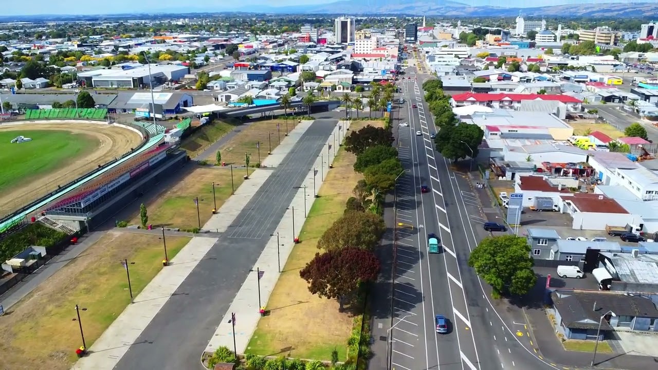 Summertime in the city of Palmerston North, New Zealand - 23/2/2025
