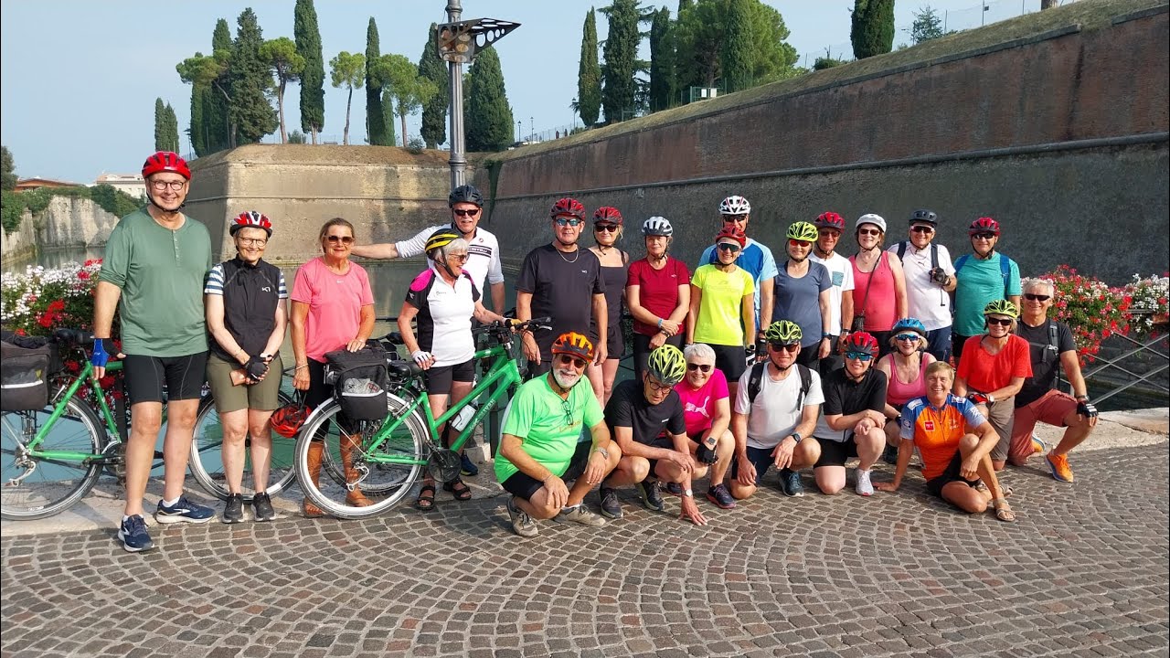 Sykkeltur Gardasjøen-Venezia (september 2023)