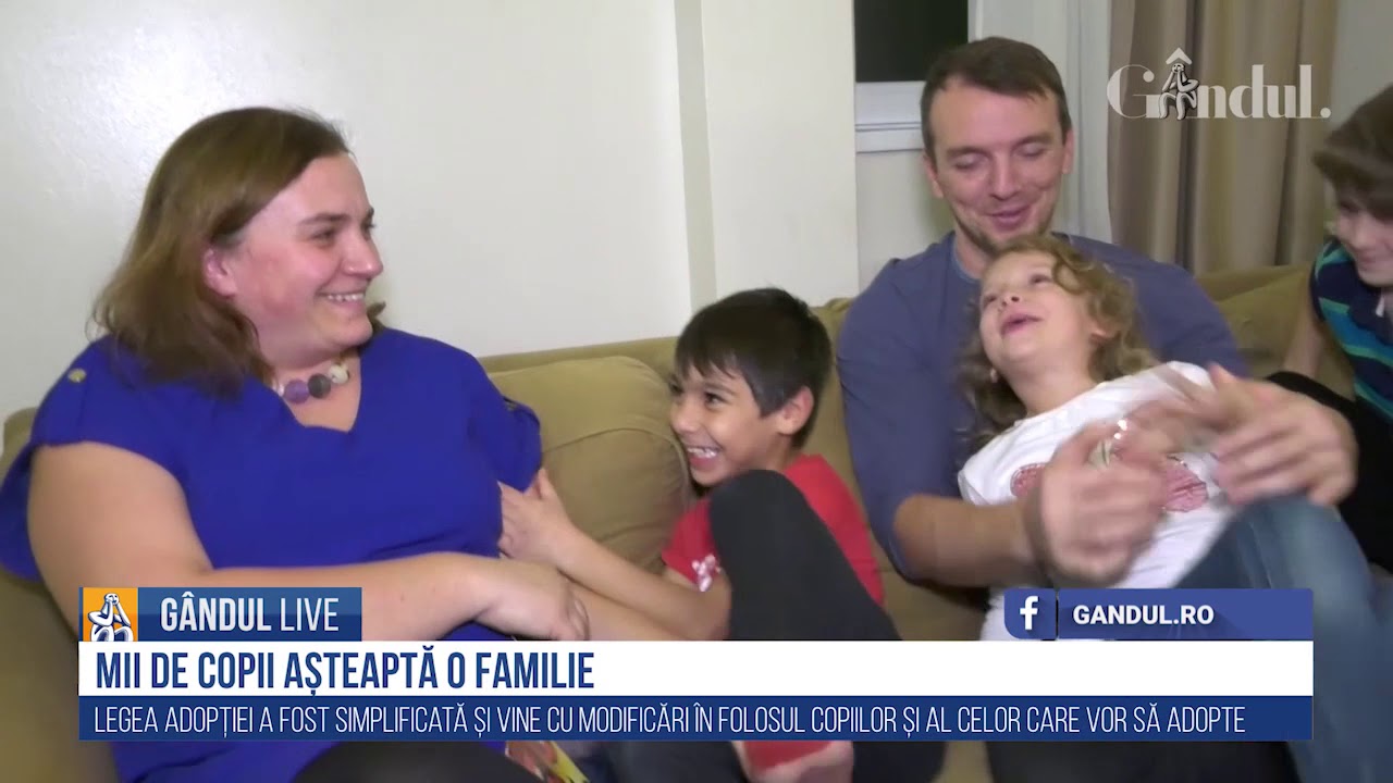 LEGEA ADOPȚIEI A FOST SIMPLIFICATĂ! MII DE COPII AȘTEAPTĂ O FAMILIE
