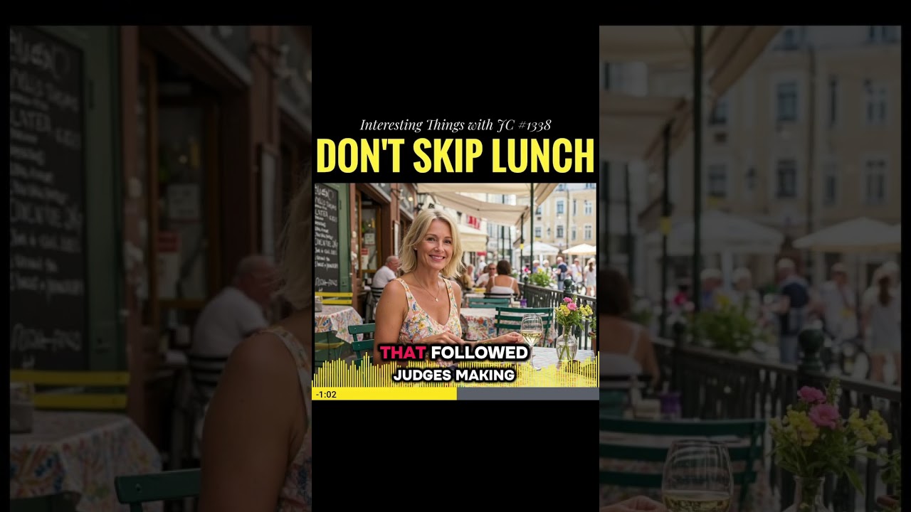 Skipping lunch messes with your brain more than you think!! 