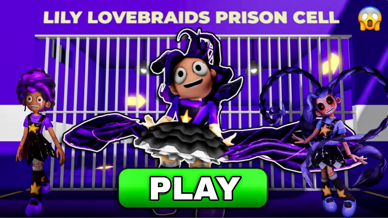 LILY LOVEBRAIDS PRISON RUN! (Obby) Roblox Walkthrough Full Game #roblox #scaryobby 