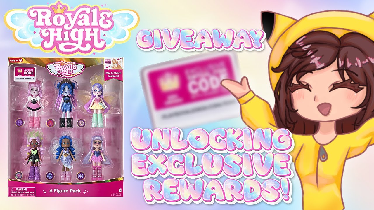 Target Exclusive! Royale High 6 Figure Bundle &ndash; Unboxing, Code Rewards & Giveaway!