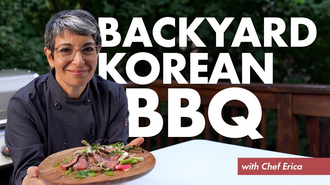 Korean Boneless Short Ribs with Baby Bok Choy!