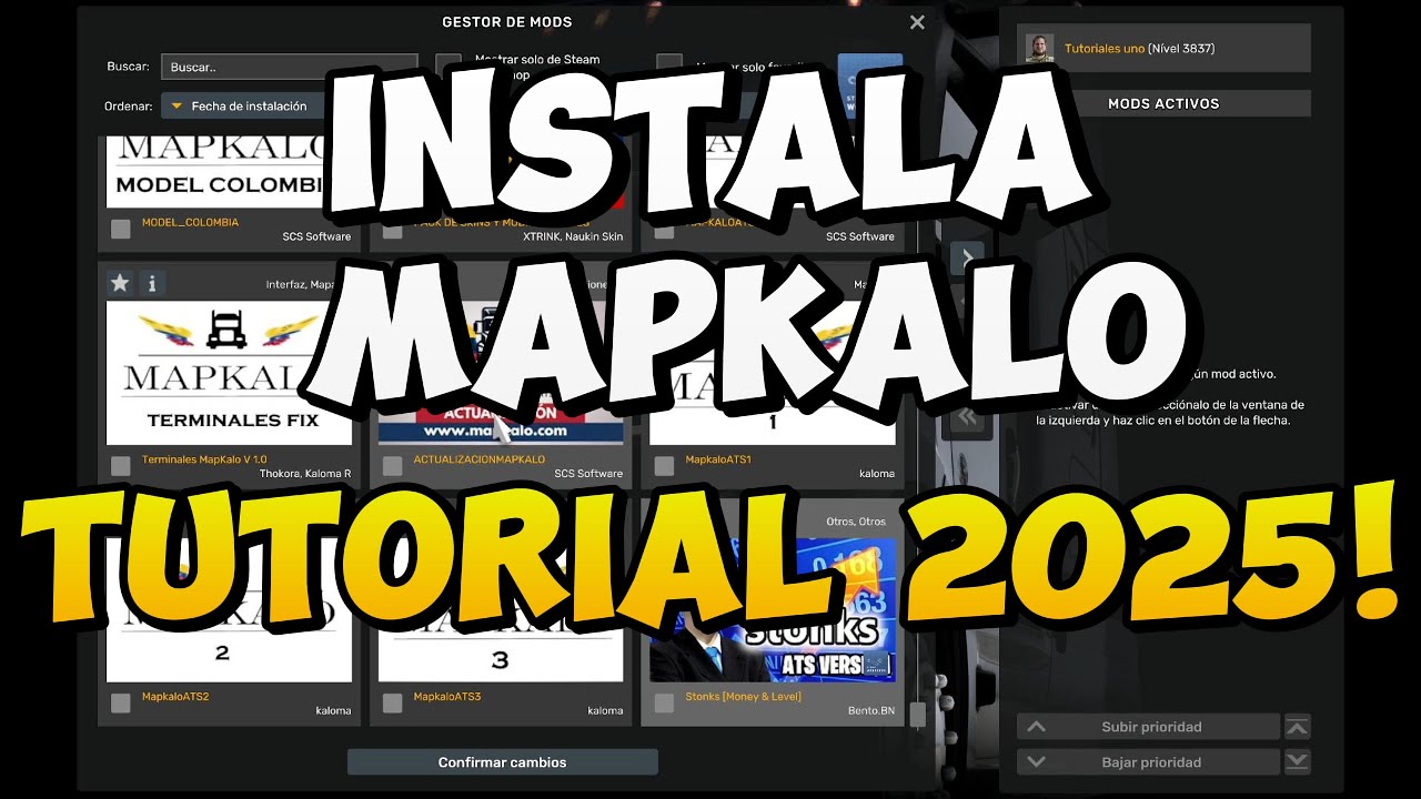 🗺️ &iexcl;Instala el Mapa Mapkalo Colombia + Nuevos Mods! | Gu&iacute;a Completa ATS 2025 🚍