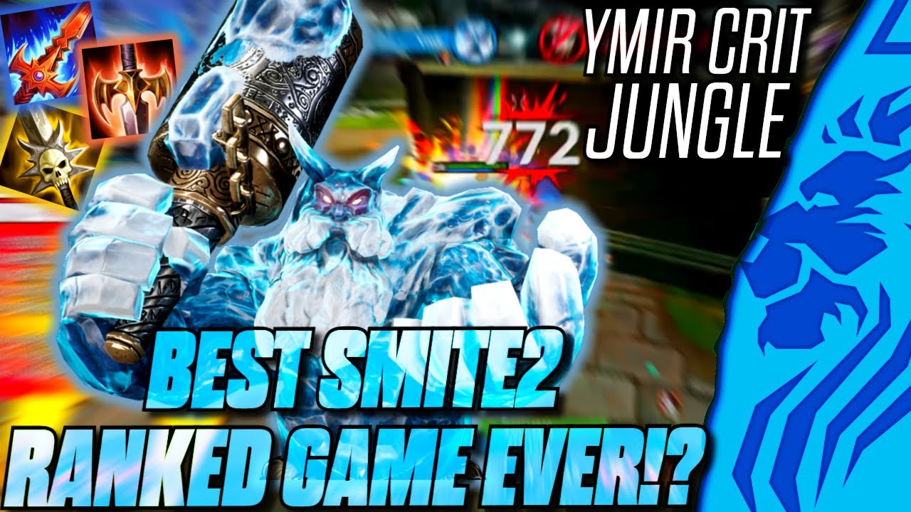 ЛУЧШИЙ РЕЙТИНГ SMITE2 В ИСТОРИИ?! YMIR CRIT JUNGLE