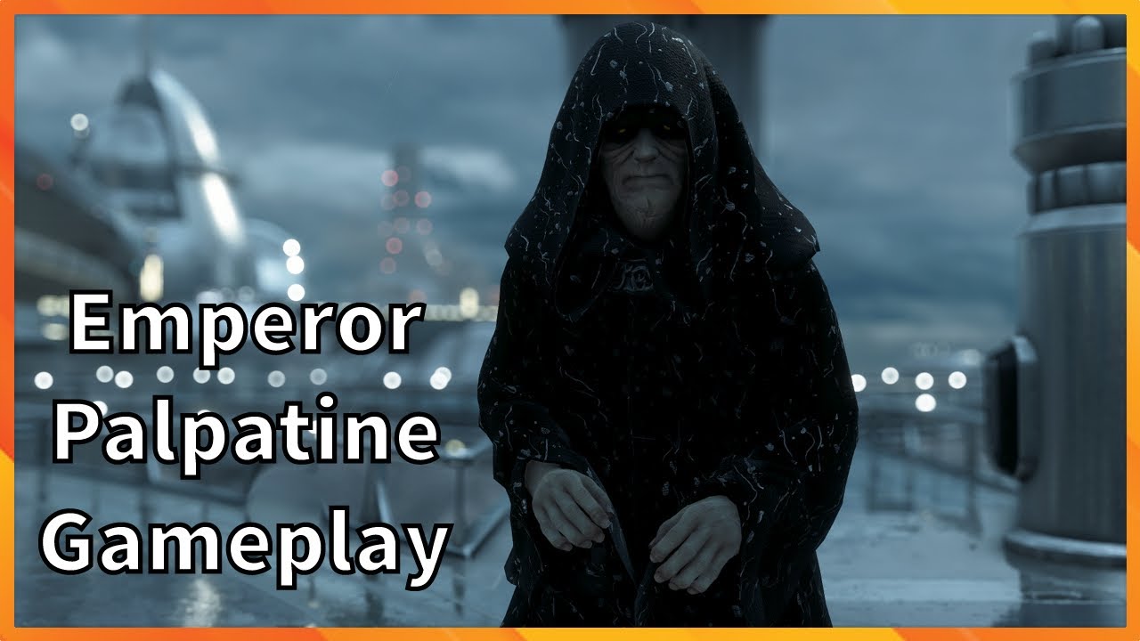 Emperor Palpatine Gameplay Star Wars Battlefront 2