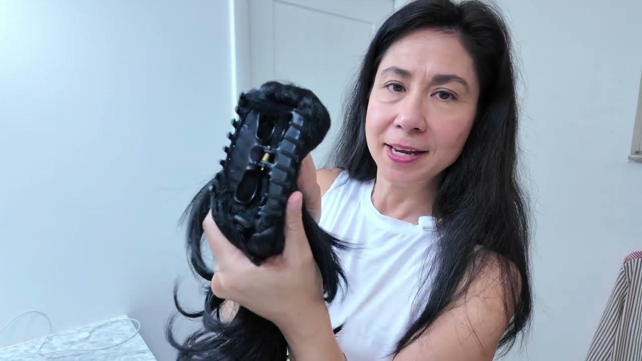 Instant Ponytail Transformation | 14” Wavy Claw Clip Extension Review