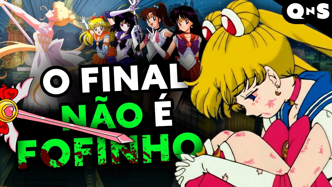A TV NÃO TEVE CORAGEM DE MOSTRAR! Sailor Moon é muito mais BRUTAL do que você imagina