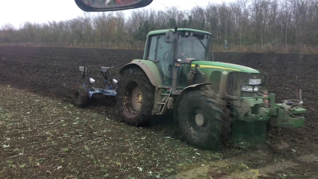 Szántás 2020 John Deere 8220 Johndeere 6820