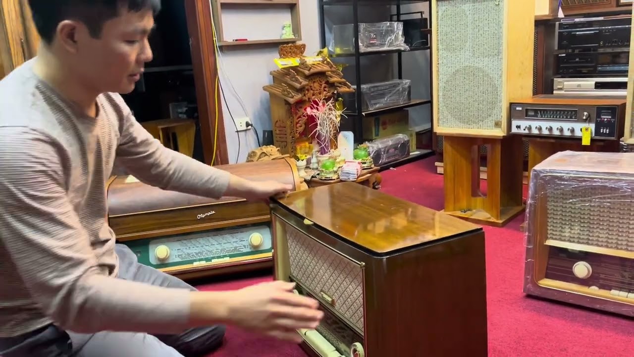 Về 3 mẫu đài Radio Đức cổ siêu đẹp- siêu chất. Hoàng Gia Audio 0975884009
