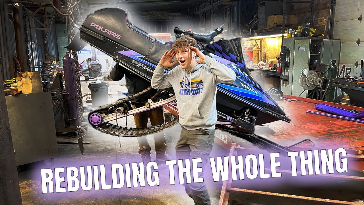 Getting My 1993 Polaris Indy XLT 580 Ready For Wisconsin!