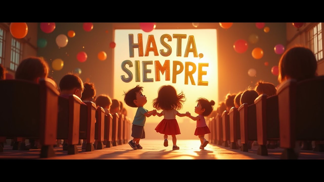 🎓 Hasta Siempre – Canción de Graduación Emotiva 💖 | Aprende con Música Infantil