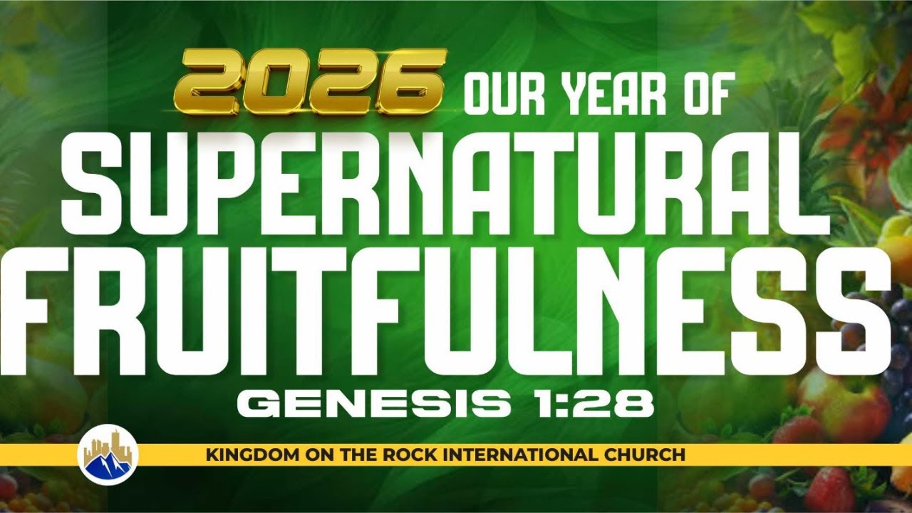 TWENTY ONE DAYS OF SPIRITUAL EMPHASIS - SUPERNATURAL FRUITFULNESS - DAY 16 - / 2/17/2026