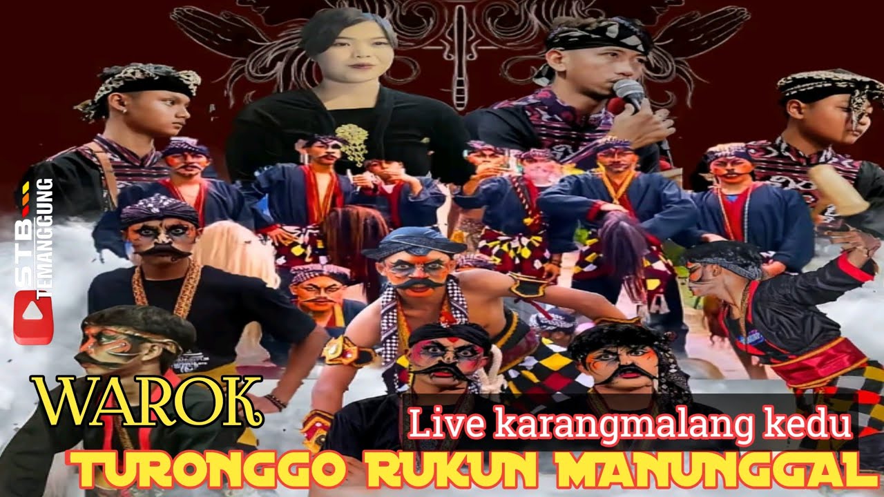 Full surup...👺👺WAROK TURONGGO RUKUN MANUNGGAL ( TRM )Live karangmalang kedu