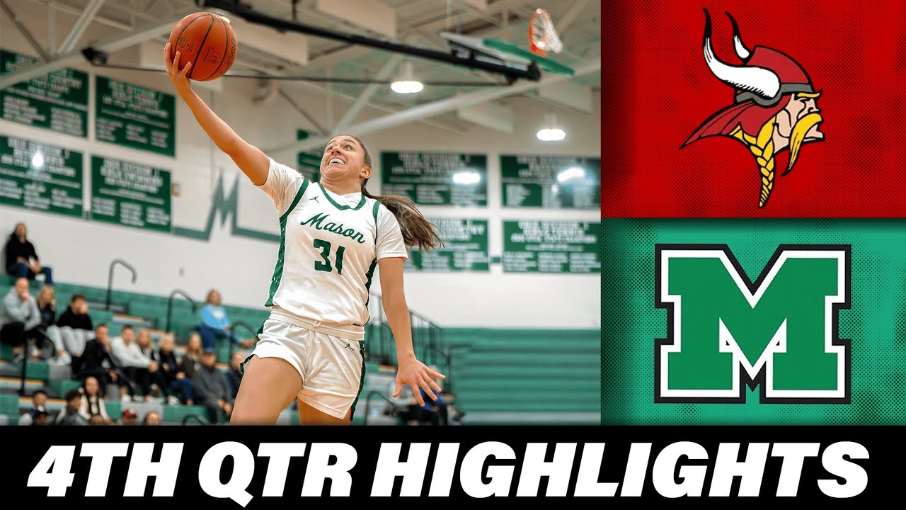 Mason vs. Princeton | Girls Basketball | 4th Quarter Highlights | Mason Sports Radio