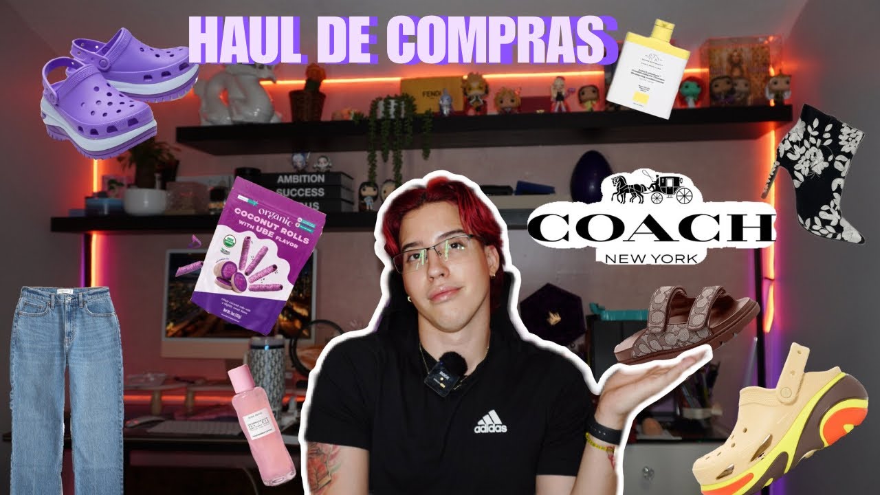 HAUL DE COMPRAS EN MIAMI | COACH,CROCS,COMIDA,ROPA Y MUCHO MÁS | ADRIAN PEACHY |