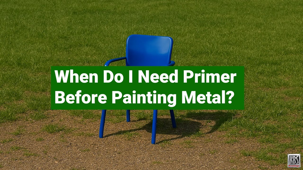 When Do I Need Primer Before Painting Metal