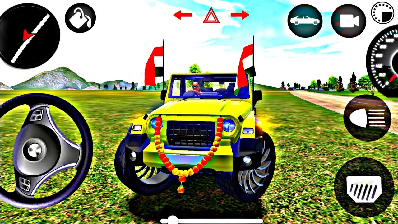 Modified Mahindra Thar Car Games:-indian Cars (Gadi Wala Game 2026) - Thar Game Android Gameplay New