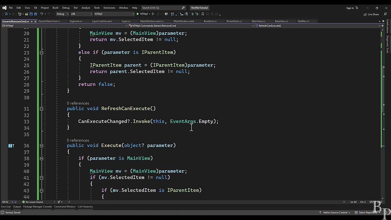 WPF ICommand Remove Command