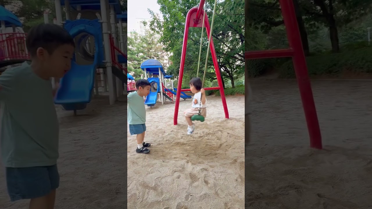 What happened on the swing.                                     