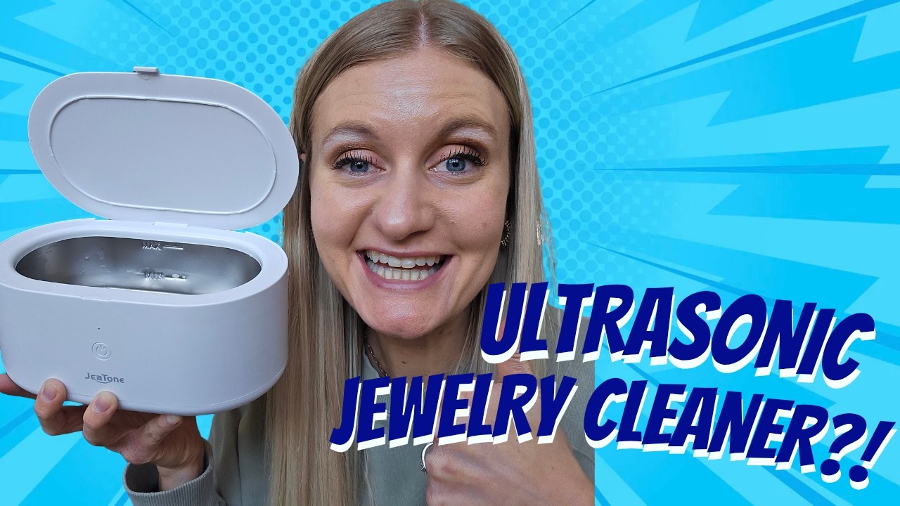 Best Ultrasonic Jewelry Cleaner? Before & After Results. ( Product Link in Description)
