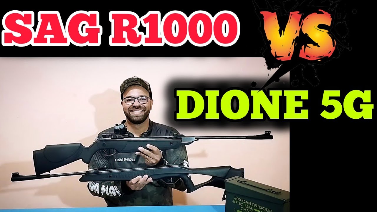 Dione 5G vs SAG R1000: Barra de sabão e Recuo