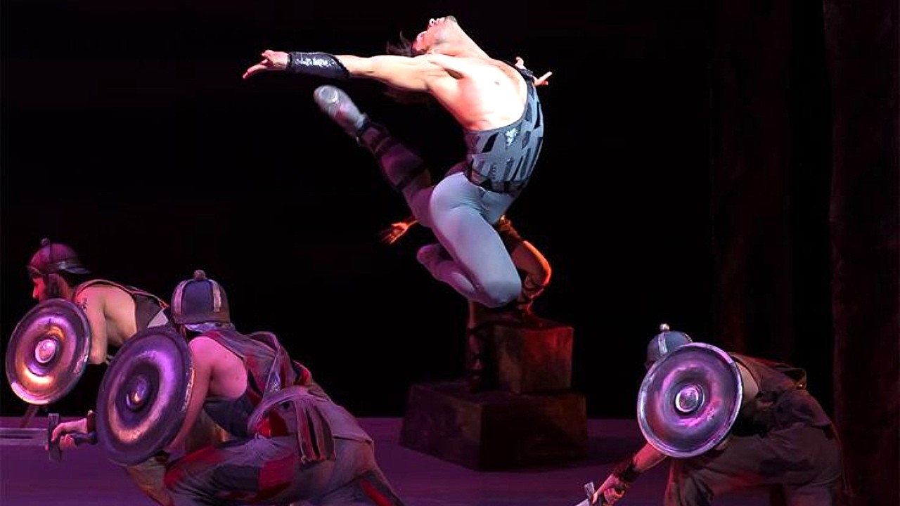 Ivan Vasiliev Age 21 Spartacus Debut in USA 2010 with Bolshoi Ballet