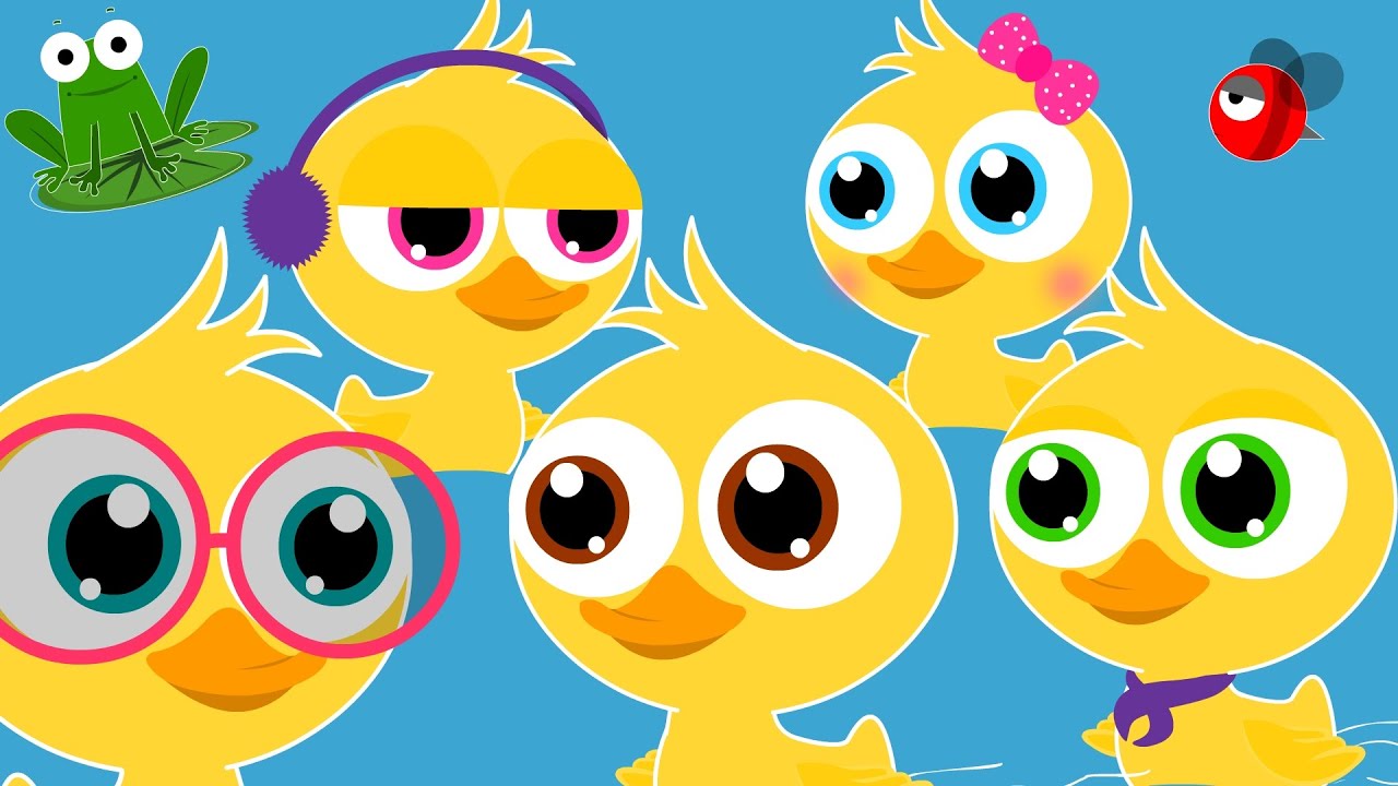 Five Little Ducks | Nursery Rhymes