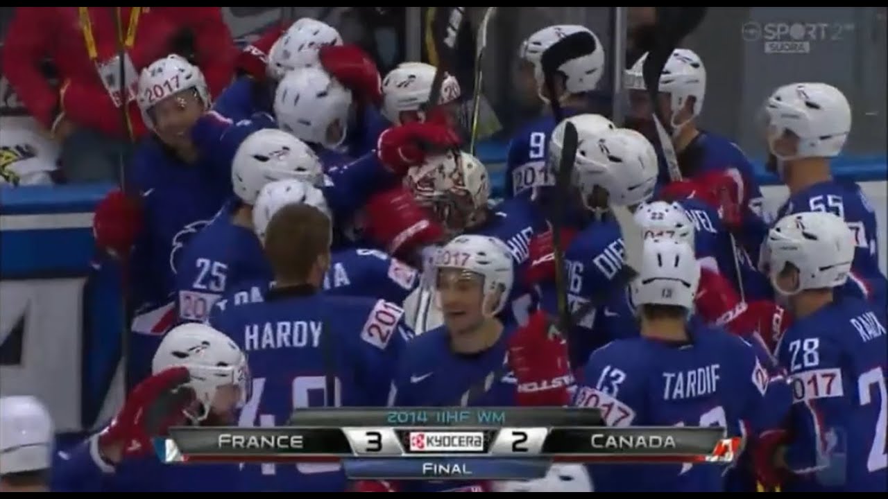 Jääkiekon MM-2014 Ranska-Kanada 3-2 VL