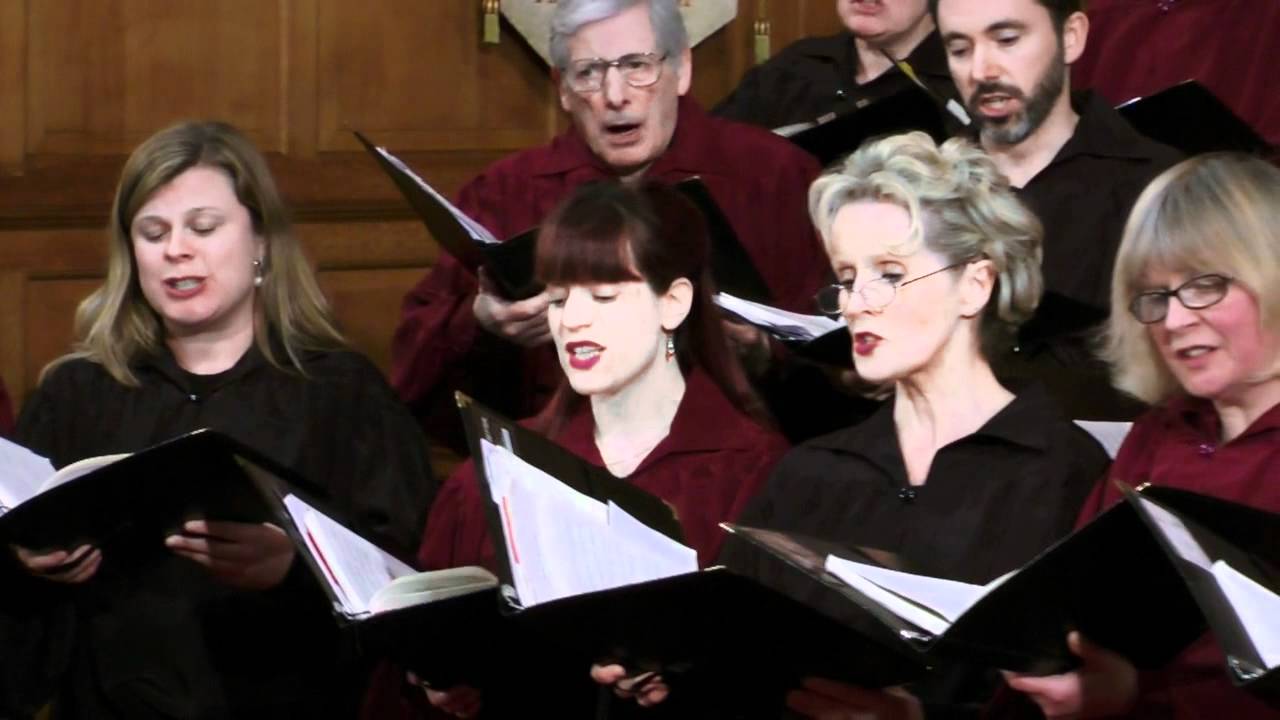 English Chamber Choir directed by Guy Protheroe sing AUTUMN LEAVES