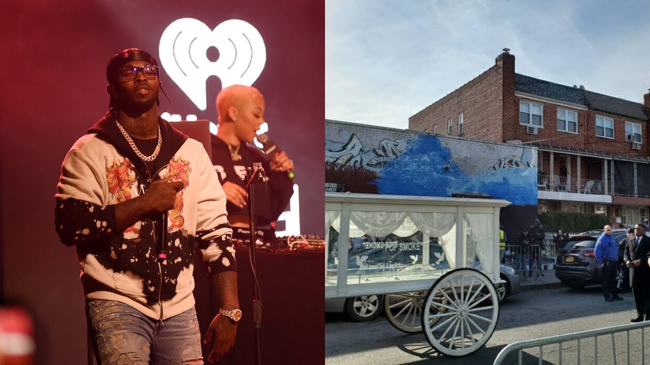Pop Smoke Buried Two Weeks After Shooting, Fans Join Funeral Procession In Brooklyn | MEAWW