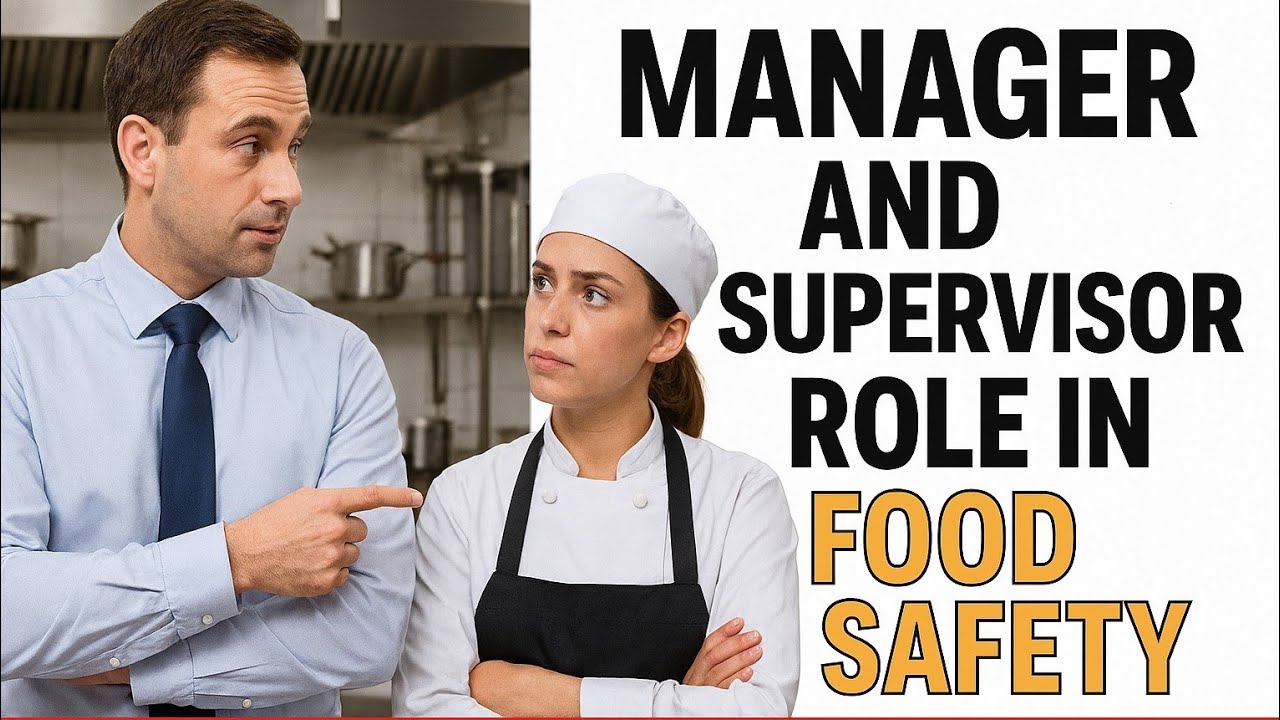 Managers & Supervisors Role in Food Safety