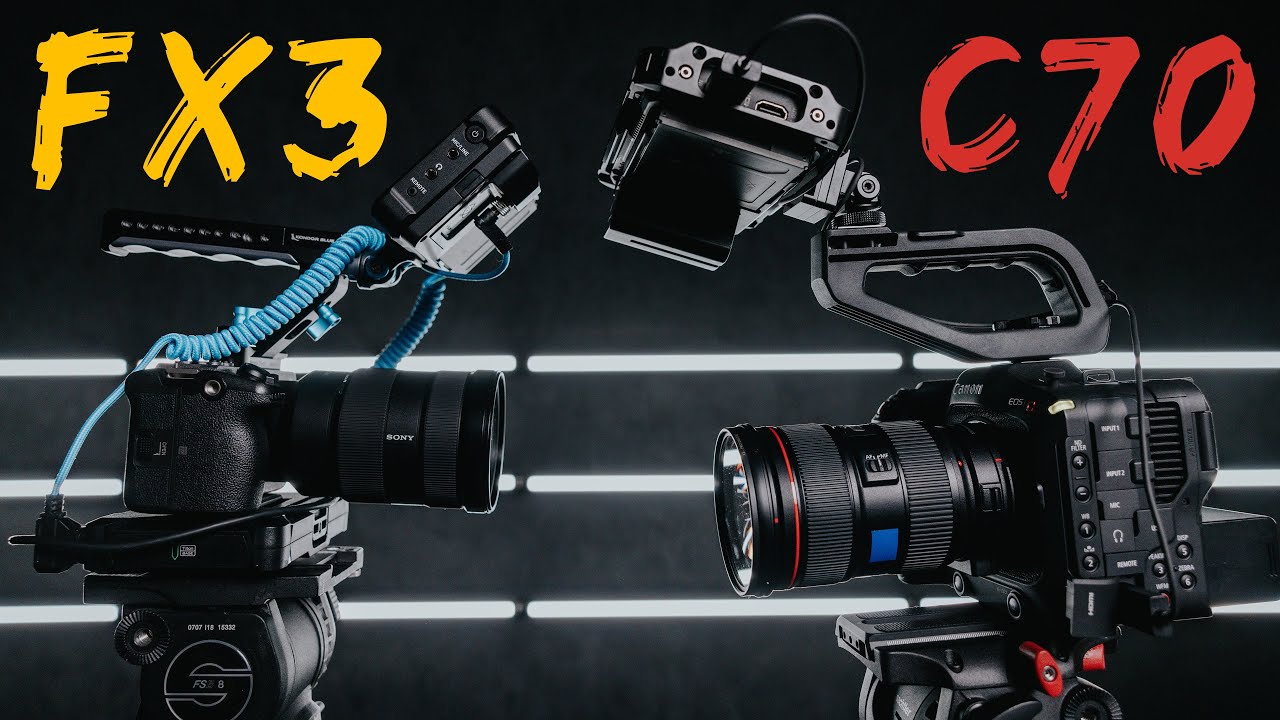Sony FX3 VS Canon C70