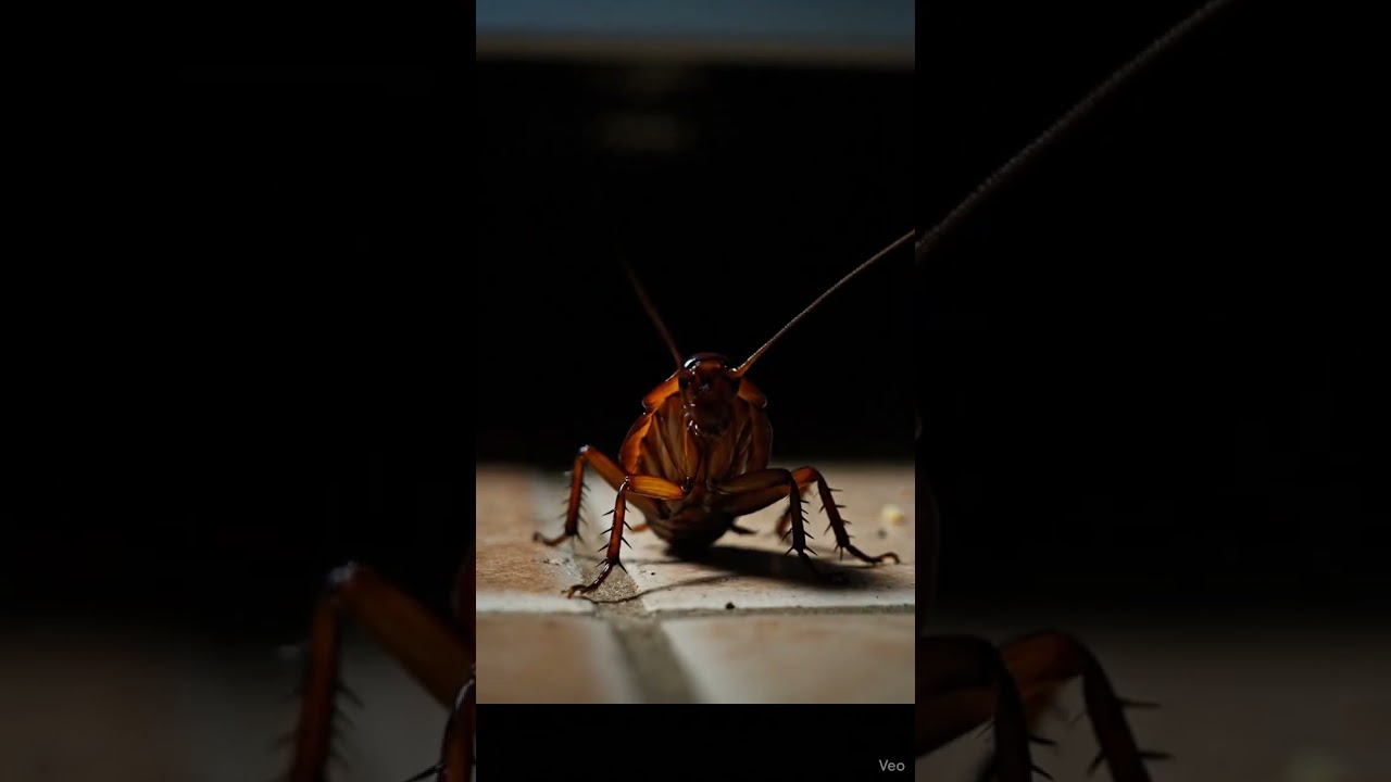 Cat Games: Cockroach on the Move! (Video for Cats)