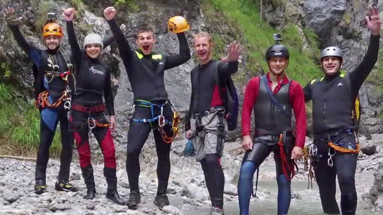 canyoning Br&uuml;ckgraben
