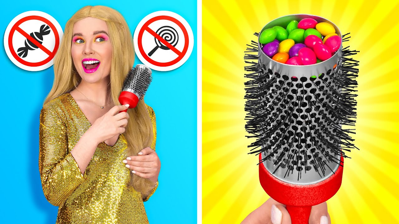 CACHE TES FRIANDISES À N'IMPORTE QUI ! || Grignote En Douce Partout Où Tu Vas par 123 GO! GOLD